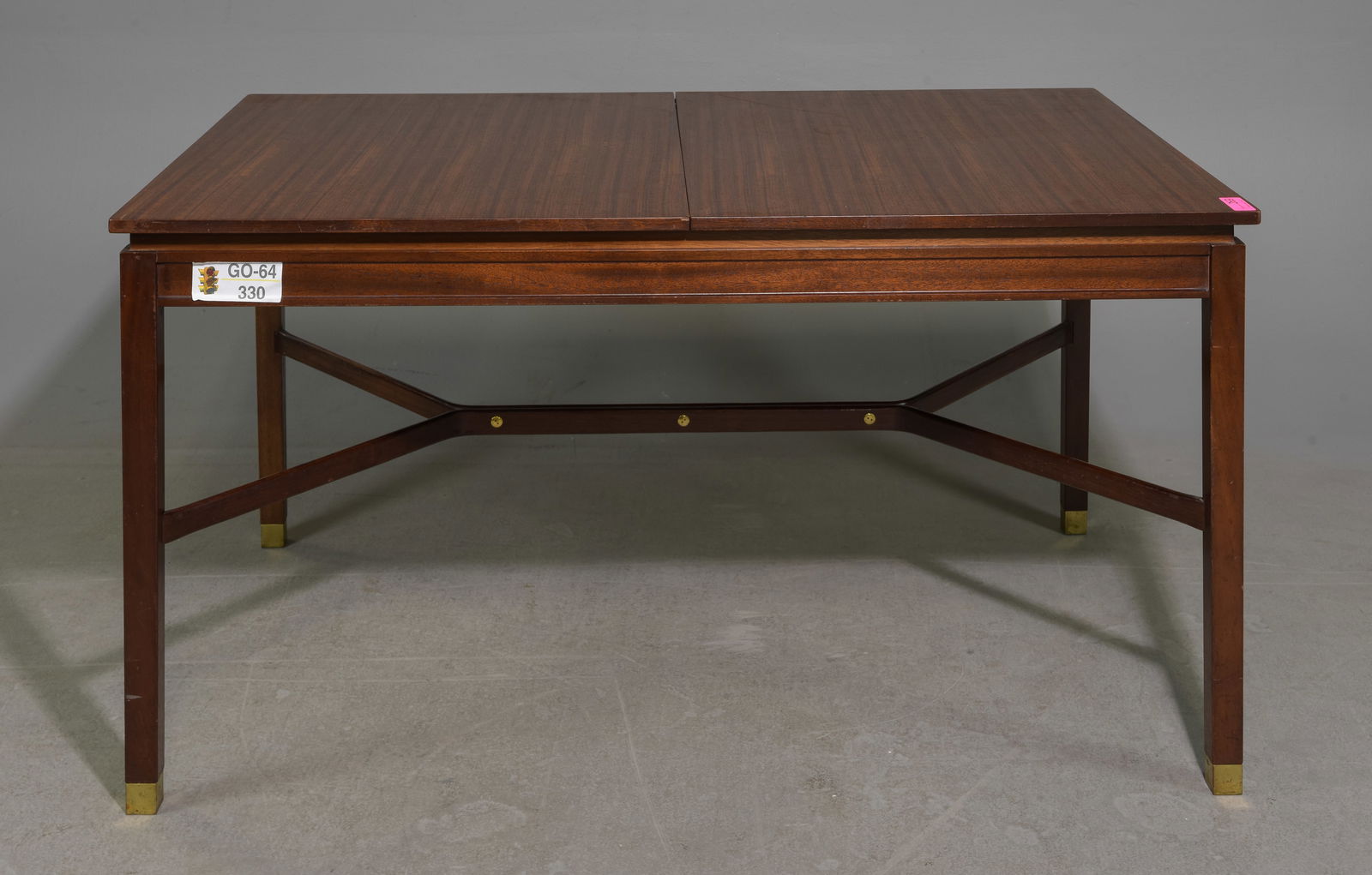 Mid Century Modern Dining Table with Insertable Leaf (1 of 5)