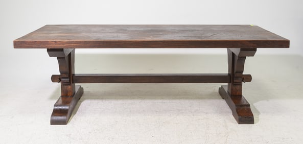 French Solid Oak Monastery / Farmhouse Table