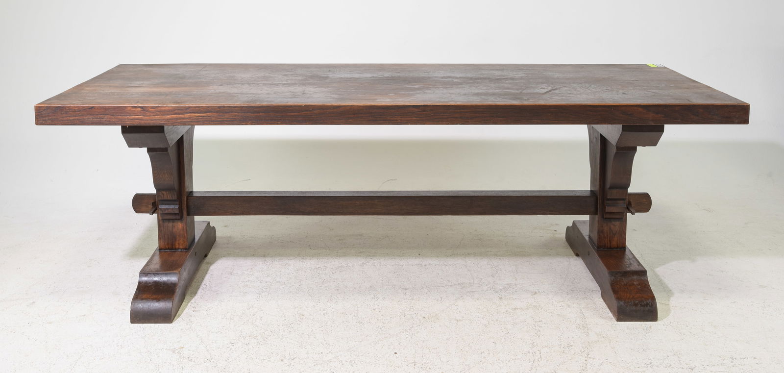 French Solid Oak Monastery / Farmhouse Table (1 of 4)