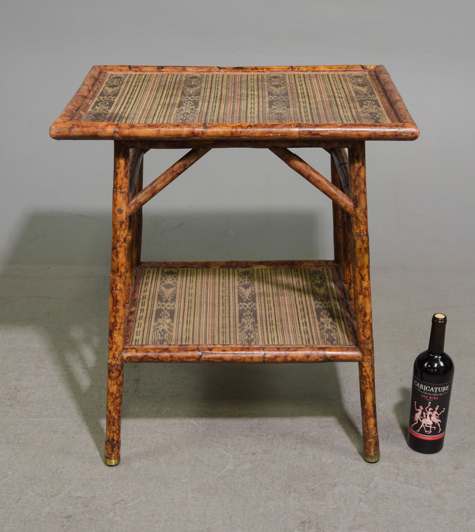 Bamboo Two Tier Occasional Table (1 of 5)