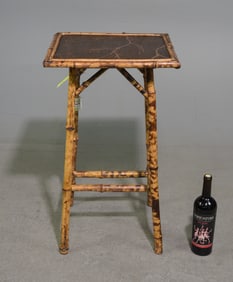 Bamboo Occasional Table with Branch Motif