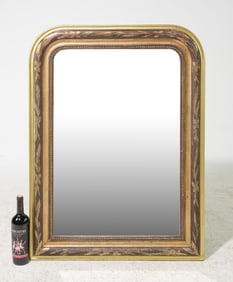 Louis Philippe Style Gold Framed Mirror