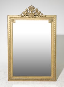 Louis XVI Style Gold Framed Mirror