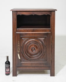 French Basque Style Oak Jam Cupboard / Cabinet