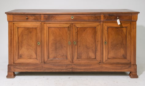 Louis Philippe Style Four Door Sideboard / Enfilade