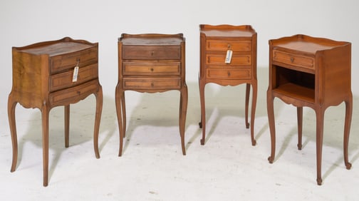 Two Pairs of French Occasional Chests / Nightstands