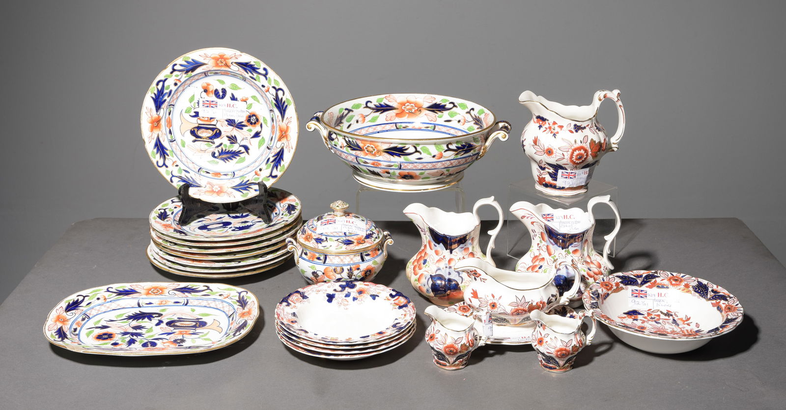 22pcs Assorted Imari China / Dinner Ware (1 of 8)