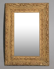 French Gold Framed Small Mirror