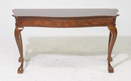 English Style Ball & Claw Sofa / Hall Table