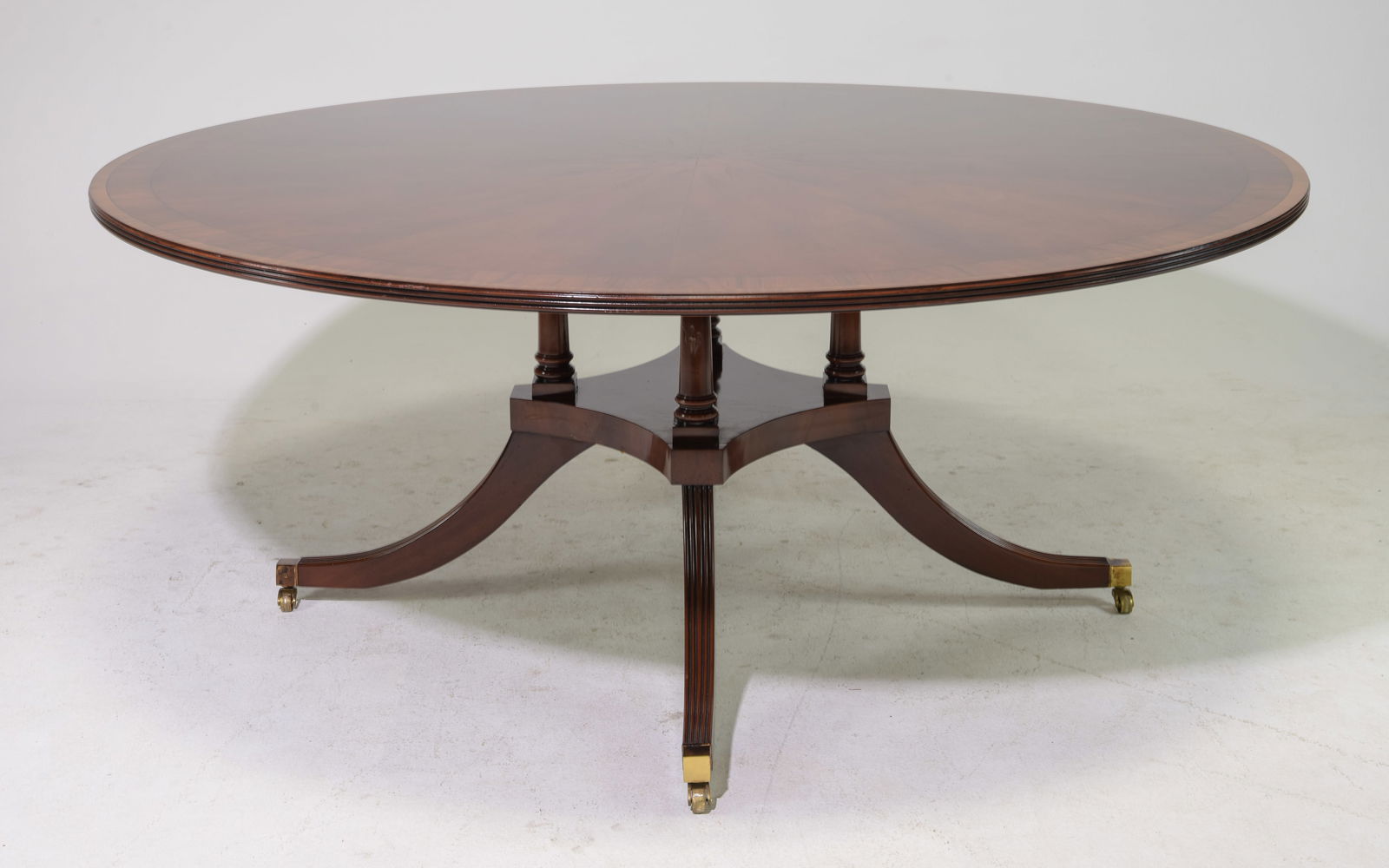 Regency Style Round Dining Table (1 of 5)