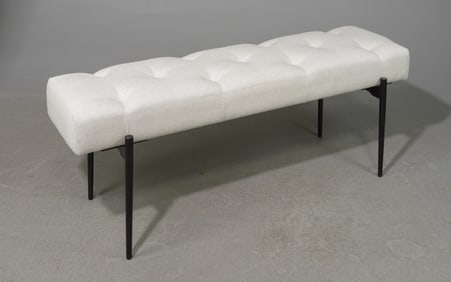 Modern Button Tufted Hall / Window Bench #1