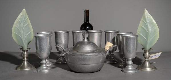 11pcs Assorted American & Bolivian Pewter