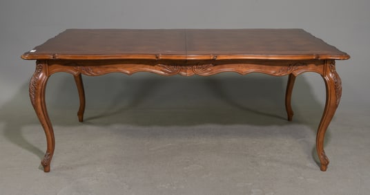 Century Furniture French Style Table with 2 Leaves