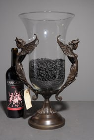 Neoclassical Style Double Figural Centerpiece