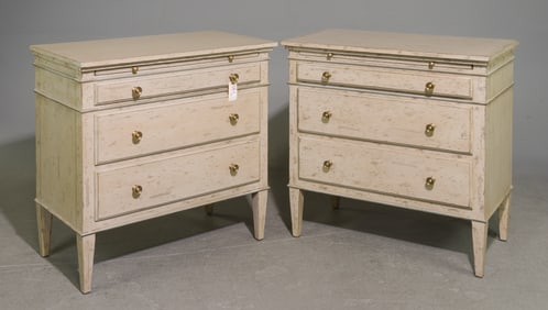 Hickory White Pair of Chests / Bedsides