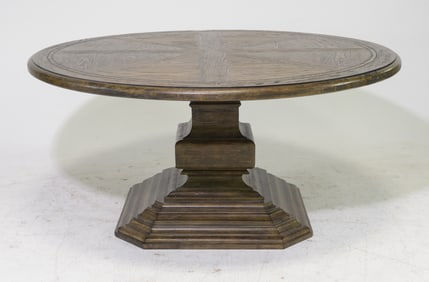 Pedestal Base Round Dining Table