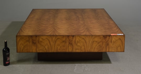 Modern Art Deco Style Square Cocktail / Coffee Table