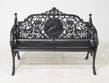 Cast Iron Garden / Park Bench #1