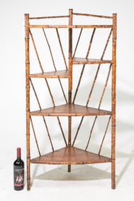 Bamboo Corner Etagere / Shelf