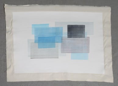 Composition En Blue By Nathalie Lesage