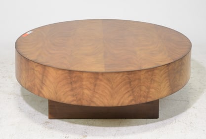 Modern Art Deco Style Round Cocktail Table