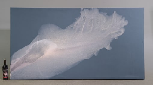 K. Price "Nebula" Acrylic Art on Canvas c.1979