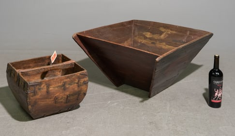 Large Grain / Feed "Funnel" & Chinese Rice Bucket