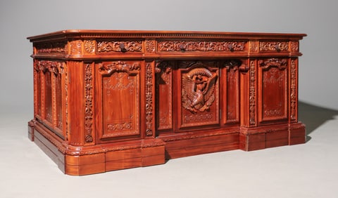 Replica of The Resolute Presidential Desk