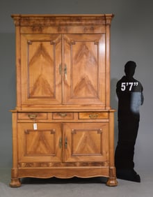 French Buffet Du Corps / Cupboard c.1930's-40's