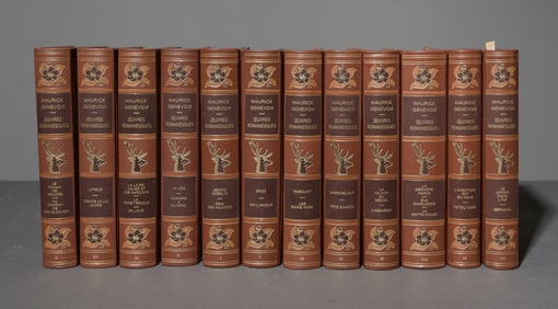 Maurice Genevoix Set of 12 French Novels / Books