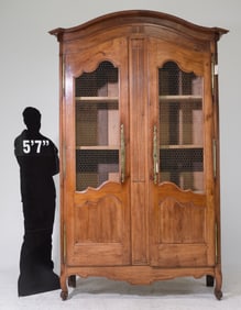 Louis XV Style Double Grilled Door Cupboard