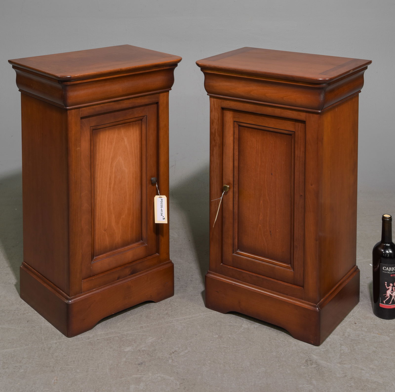 Louis Philippe Style Left & Right Cherry Nightstands #1 (1 of 4)