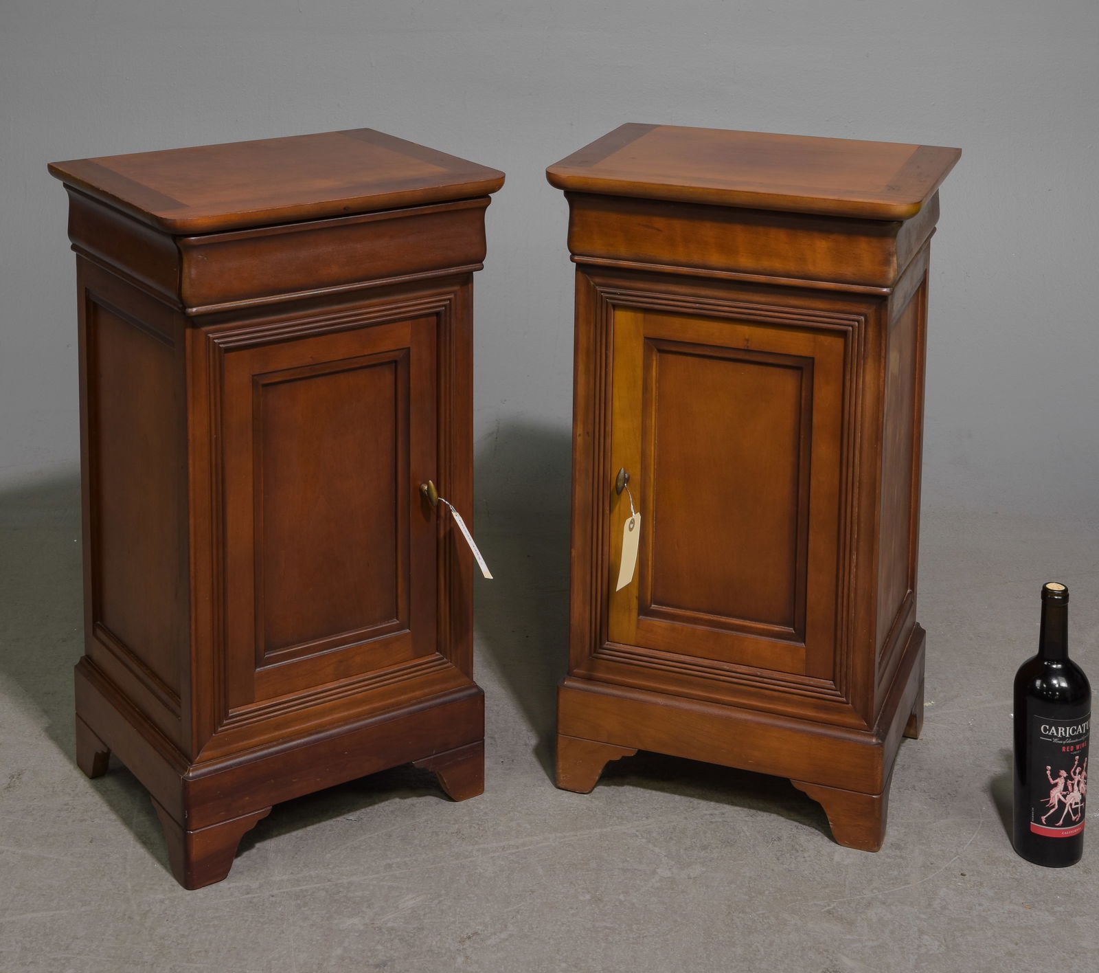 Louis Philippe Style Left & Right Cherry Nightstands #2 (1 of 5)