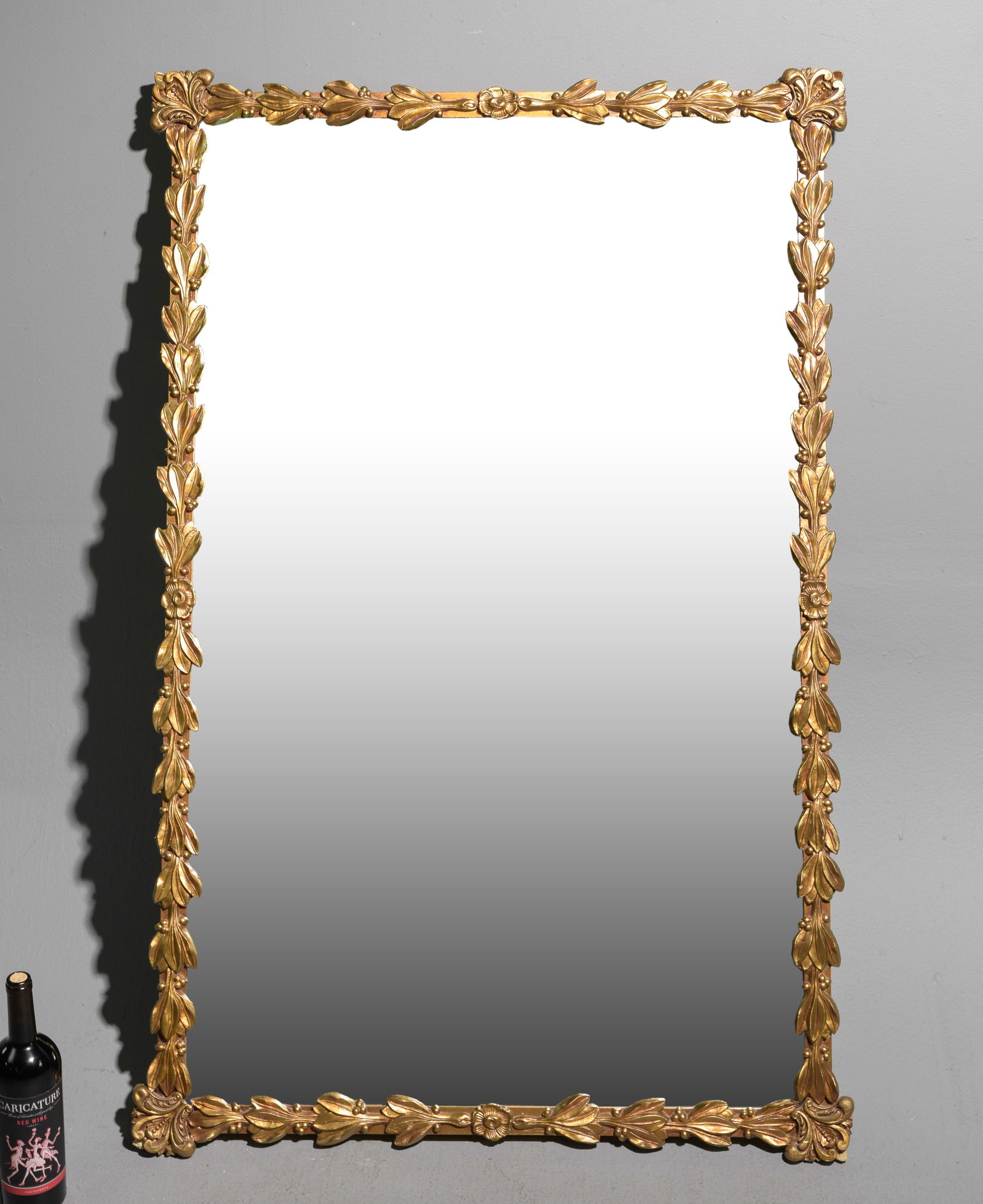 French Style Gold Framed Mirror (1 of 4)
