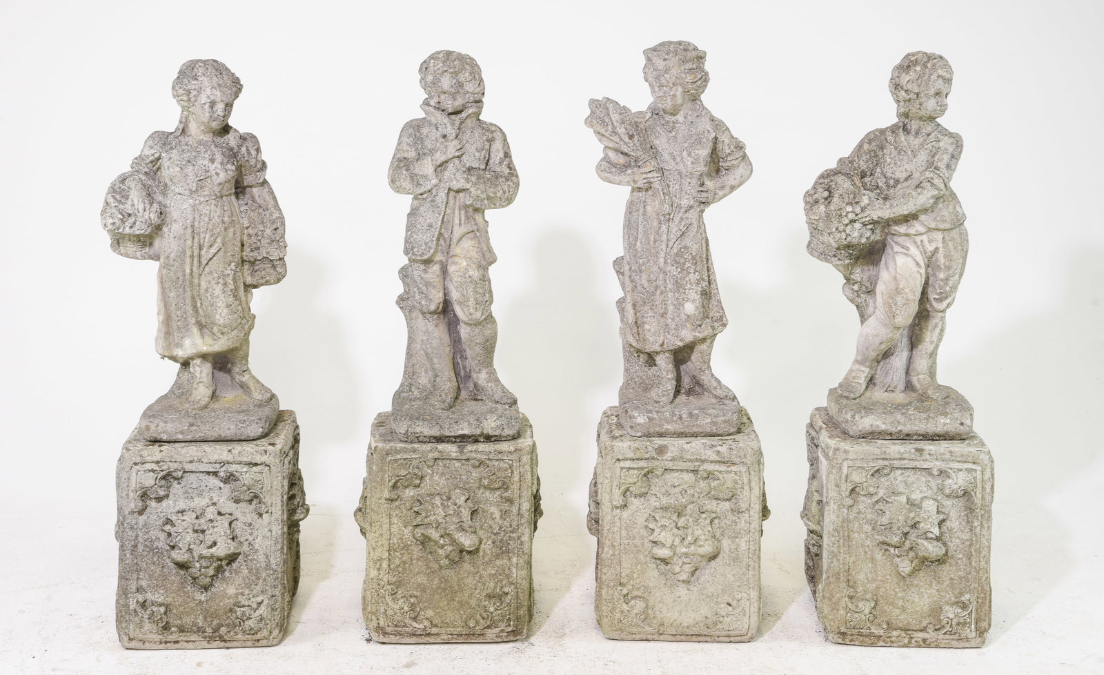 The Four Seasons Cast Stone / Concrete Garden Statues (1 of 9)