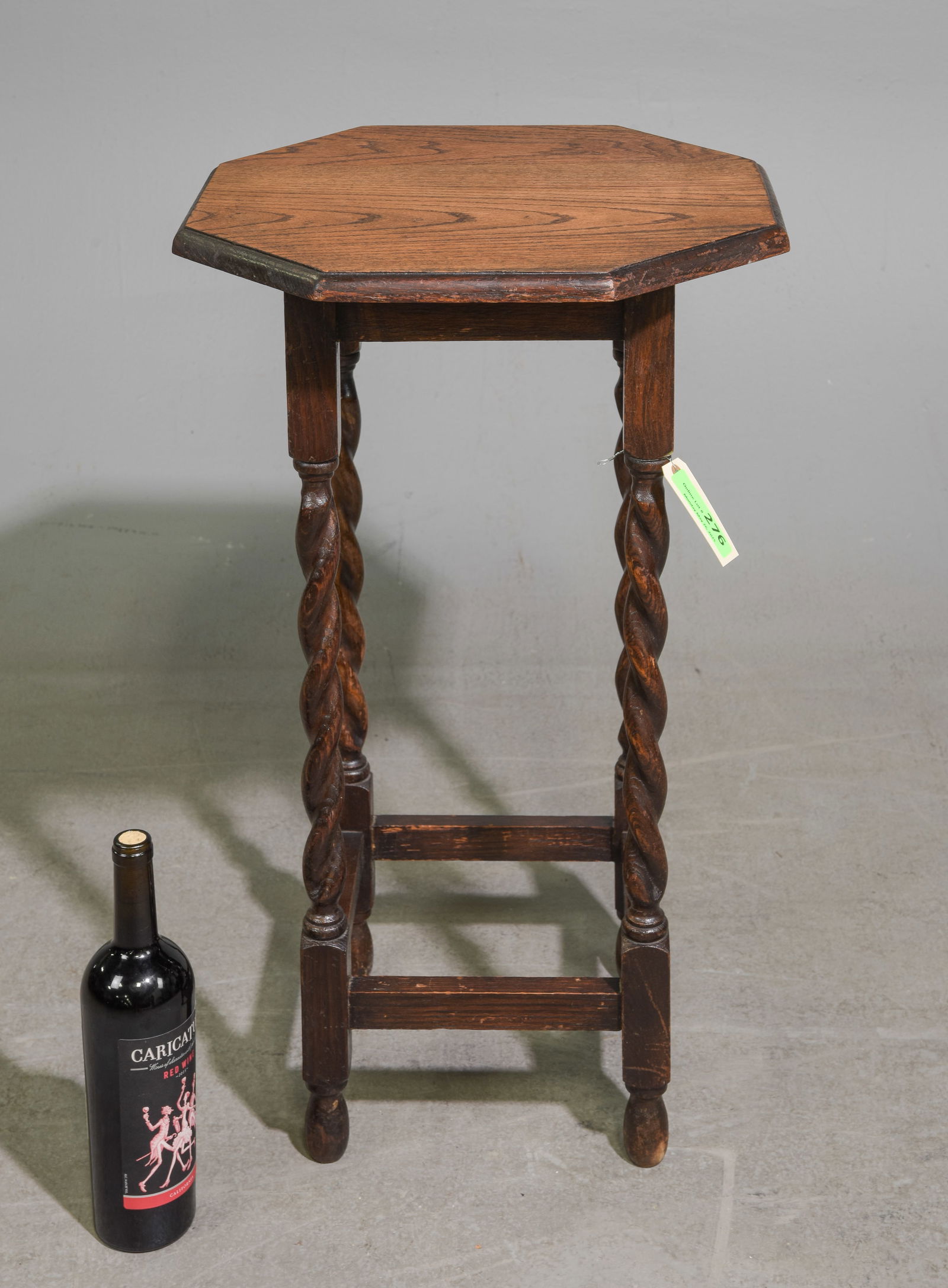 British Oak Barley Twist Occasional Table #3 (1 of 2)