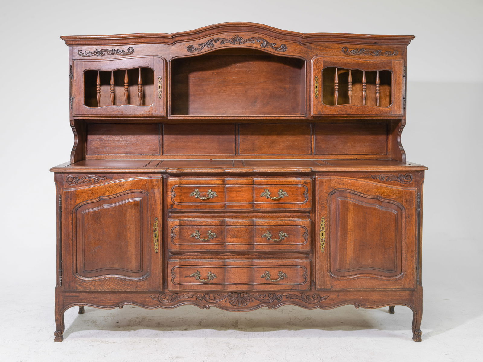 Argentinian Oak Panettiere Sideboard / Enfilade: Argentinian Oak Panettiere Sideboard / Enfilade - 70 in tall x 80.5 x 22.5