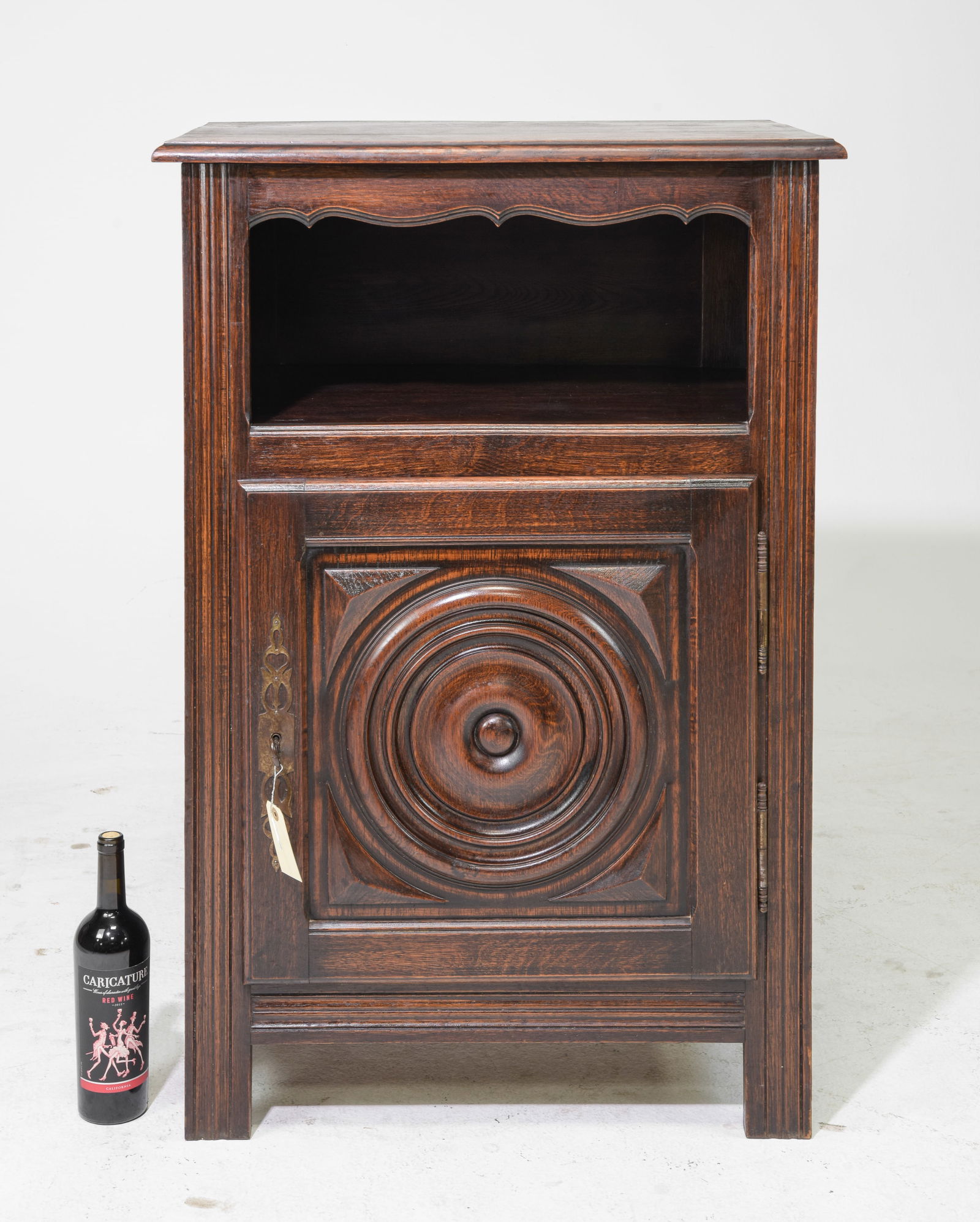 French Basque Style Oak Jam Cupboard / Cabinet (1 of 6)