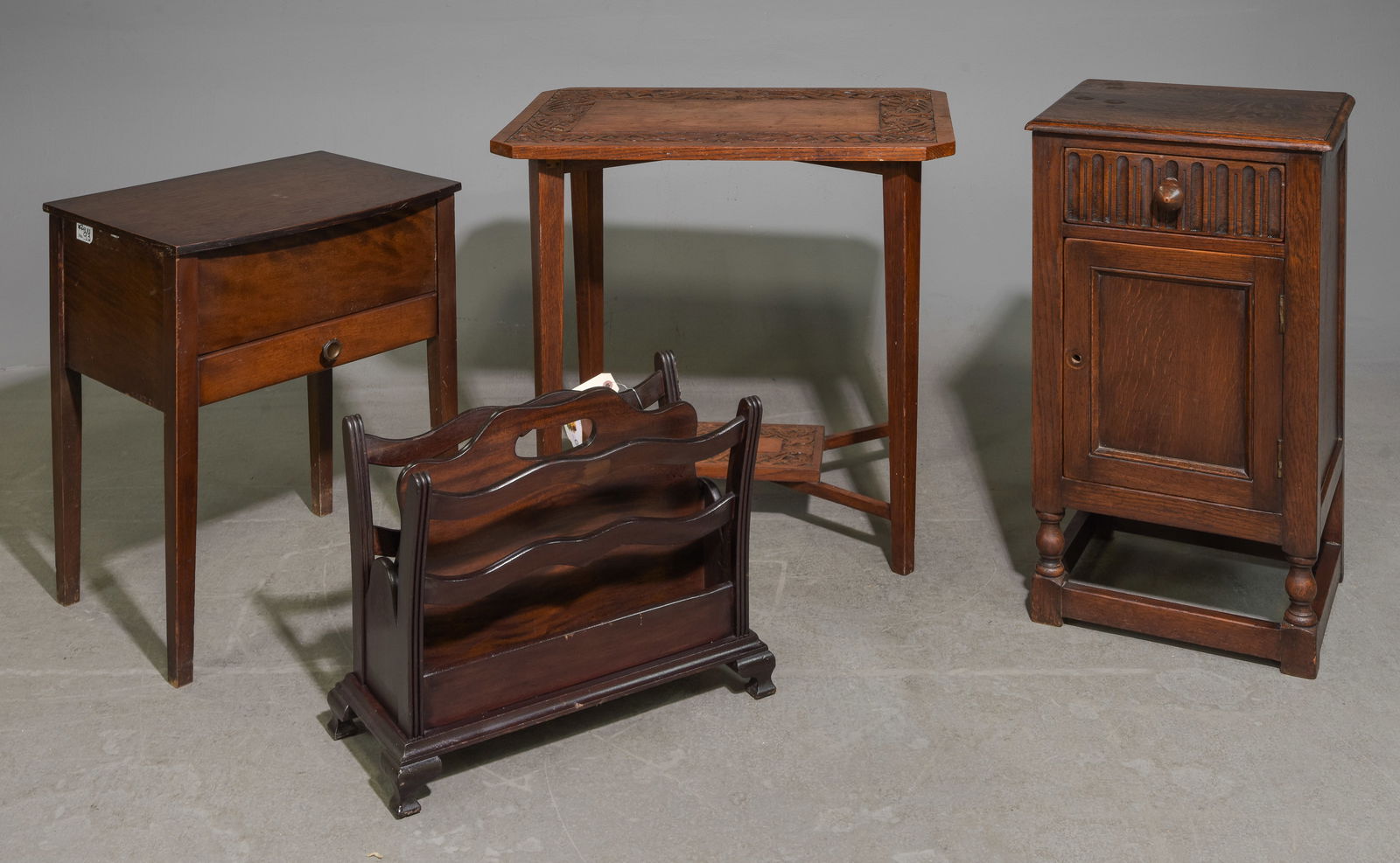 4pcs Assorted English Furniture - Table, Etc. (1 of 6)