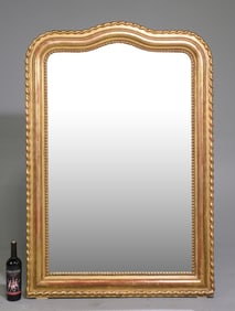 French Gold Painted Framed Mirror
