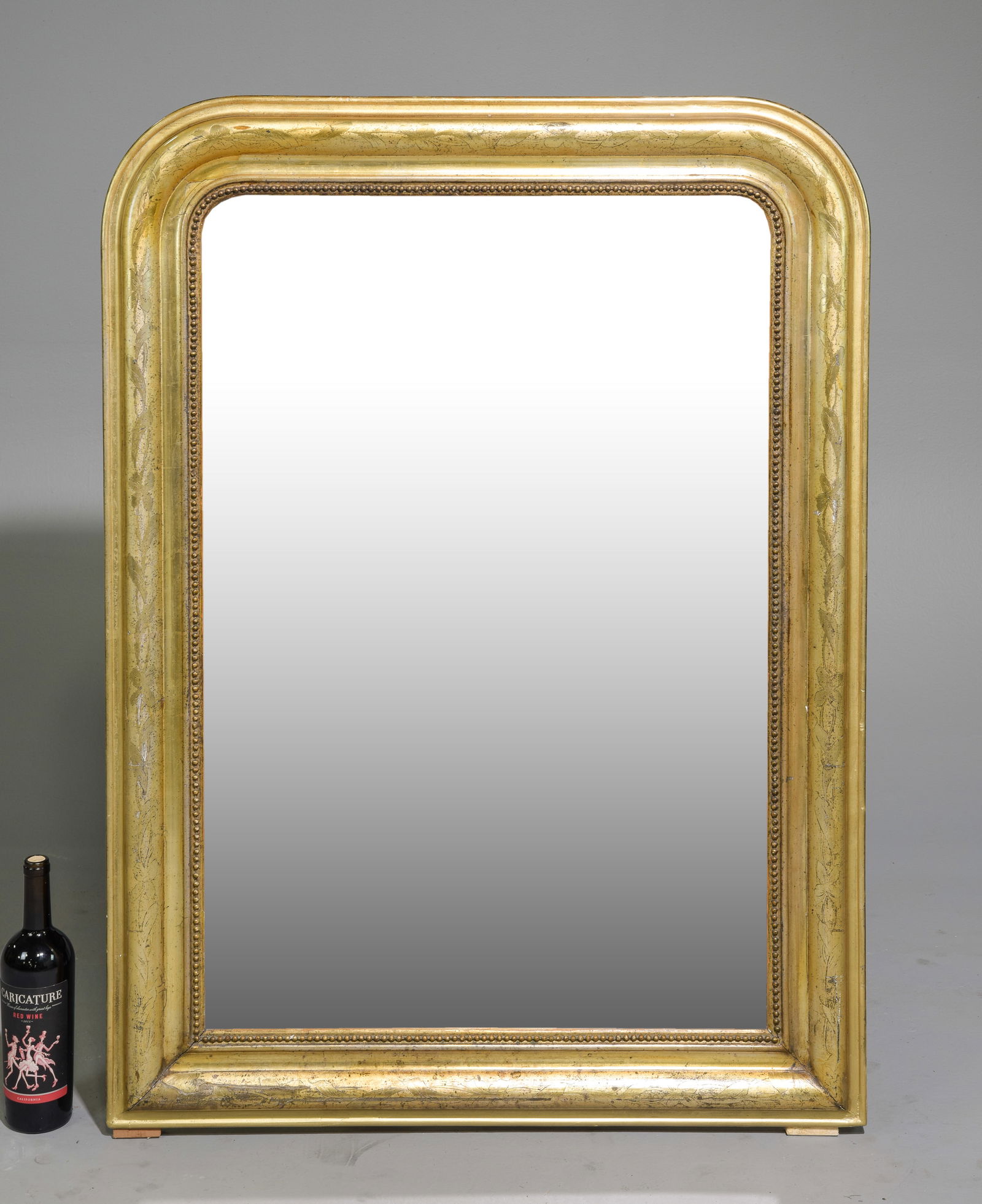 Louis Philippe Style Gold Framed Mirror #1 (1 of 4)
