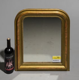 Louis Philippe Style Petite Gold Framed Mirror