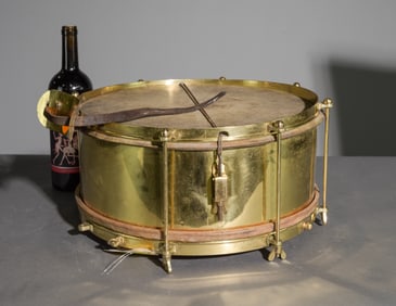 French Brass Drum
