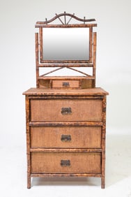 Bamboo & Ratan Dressing Chest