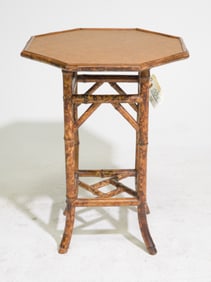 Bamboo Octagonal Occasional Table