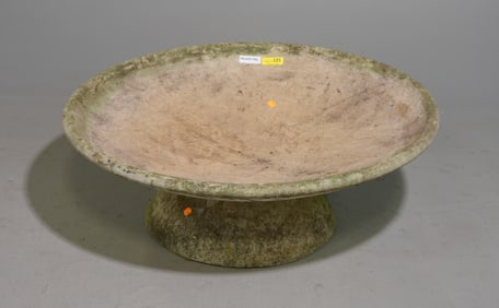 Willy Guhl Large "Saucer" Planter on Stand #1