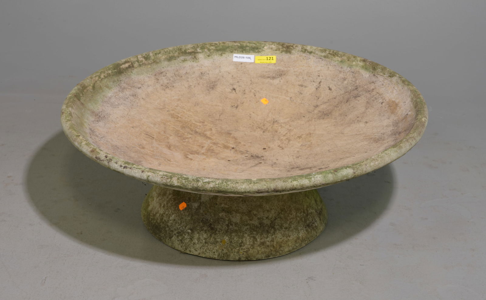 Willy Guhl Large "Saucer" Planter on Stand #1 (1 of 5)