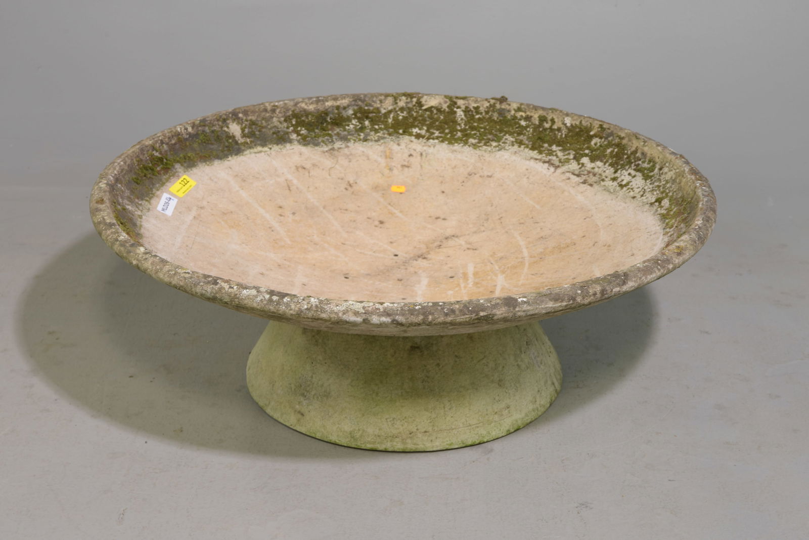 Willy Guhl Large "Saucer" Planter on Stand #2 (1 of 4)