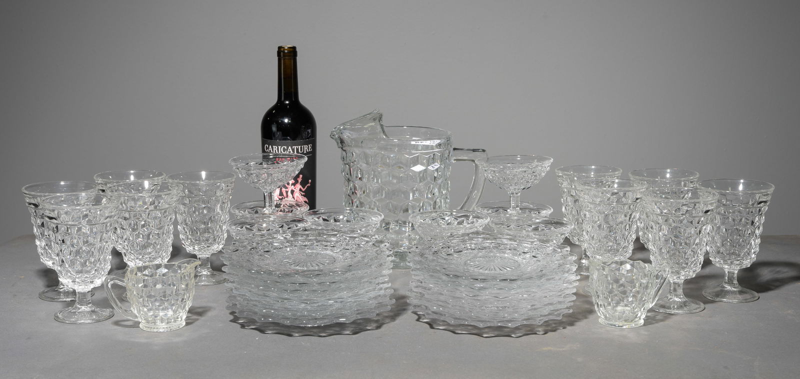 33pcs Assorted Fostoria Glassware (1 of 5)
