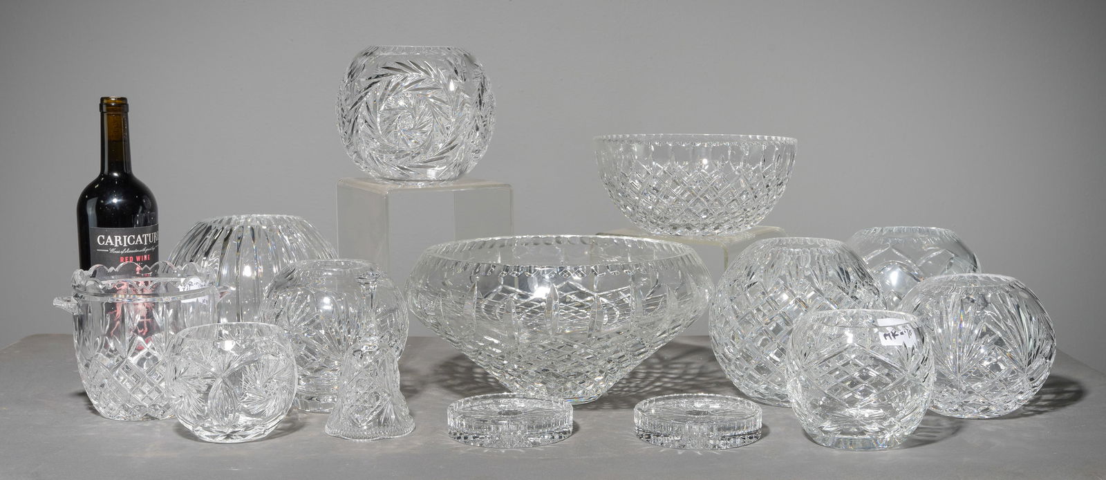 14pcs Assorted Cut Glass / Fostoria Glassware (1 of 6)